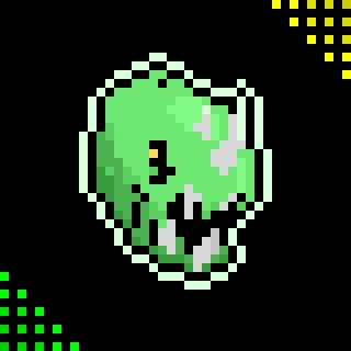 my attempt at a dinopixel logo