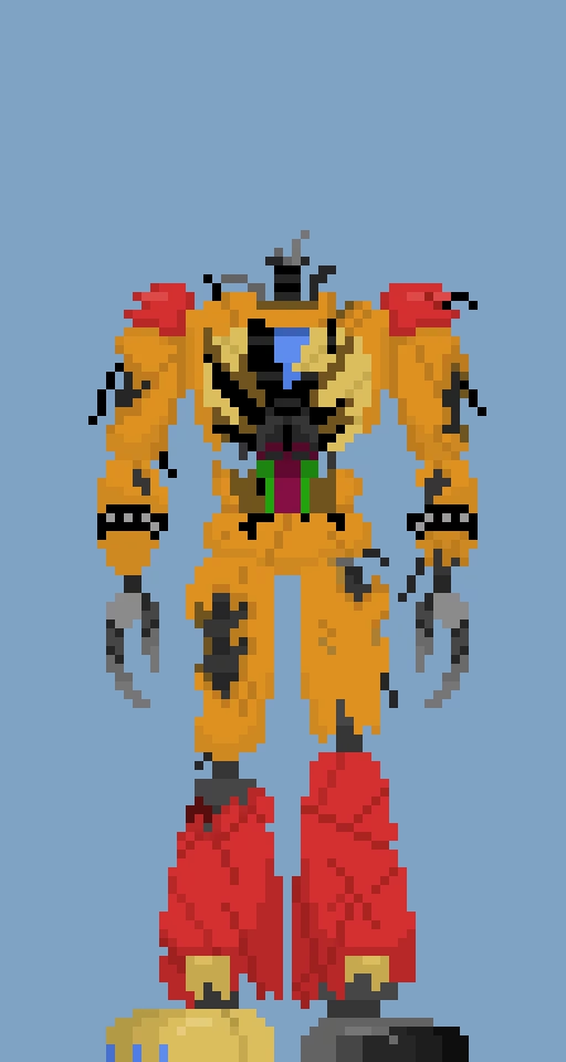 ruined glamrock freddy base from joshuaburkhart3