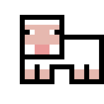 sheep-3d-white