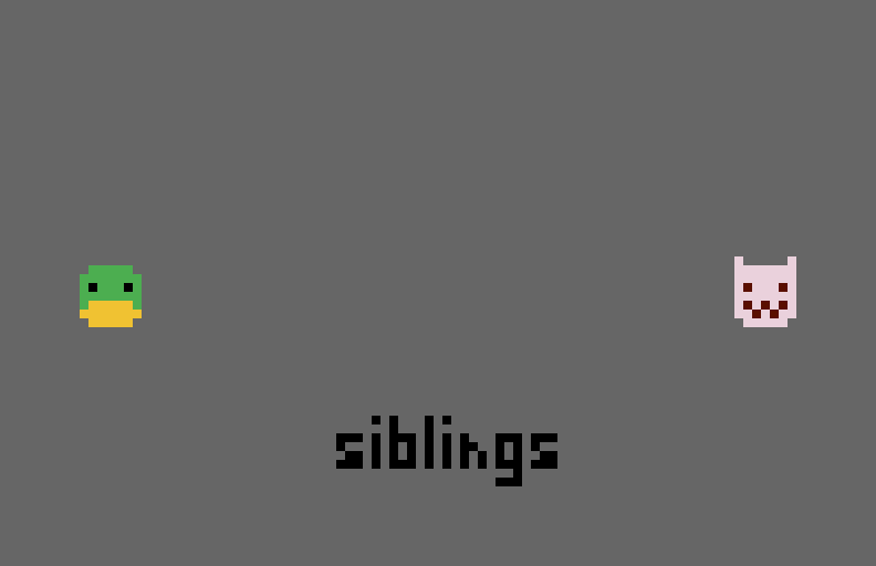 sibling siblings siblings! SIBLINGS!