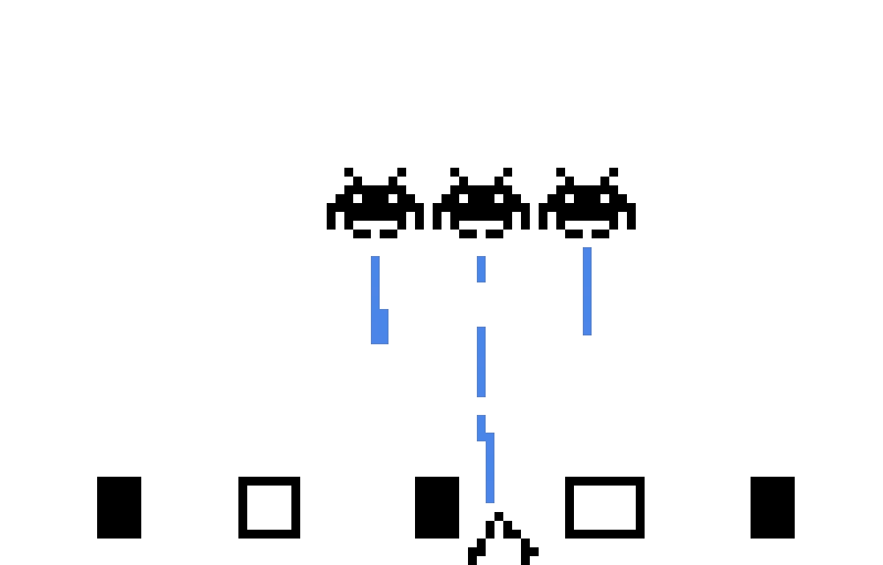 space invaders battle