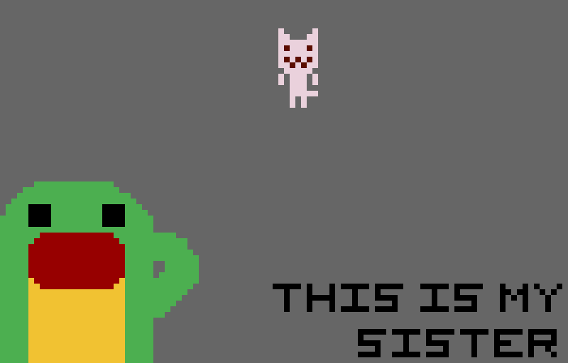 this is my sister this is my brother we are siblings and we care for eachother