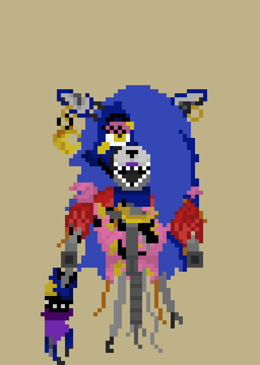 updated shattered glamrock Roxie(original by joshuaburkart3)