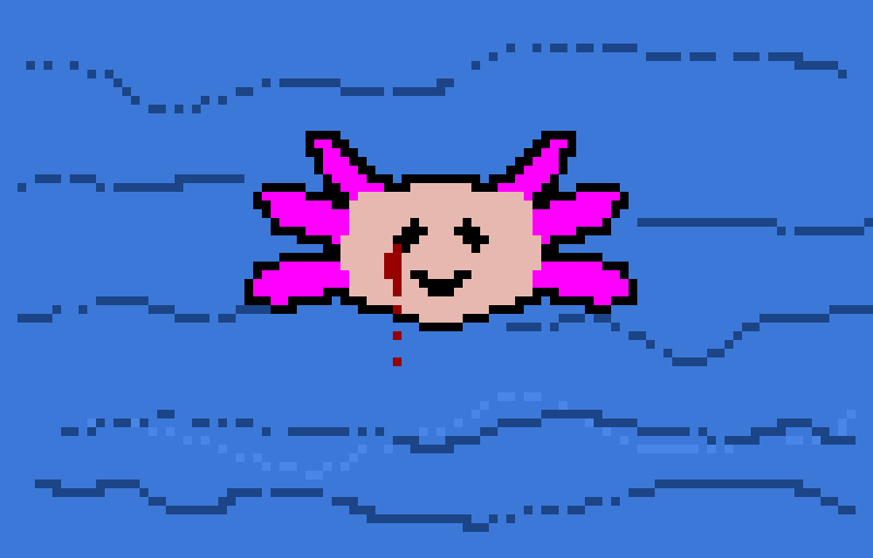 Creepy Axolotl