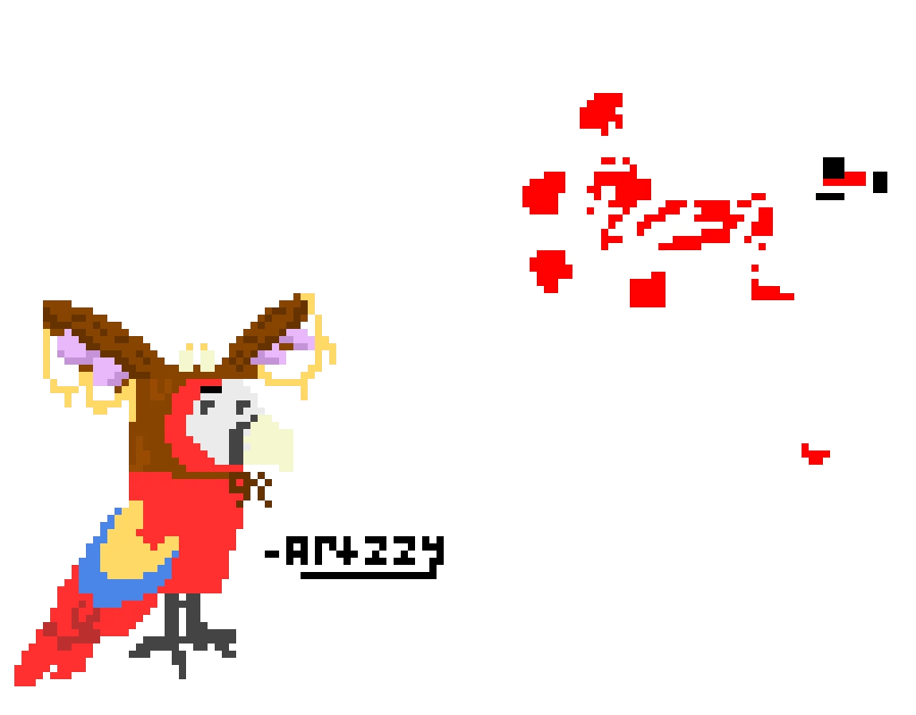 I made my fav animal credit to @Artzzzy btw my animal does not exist 