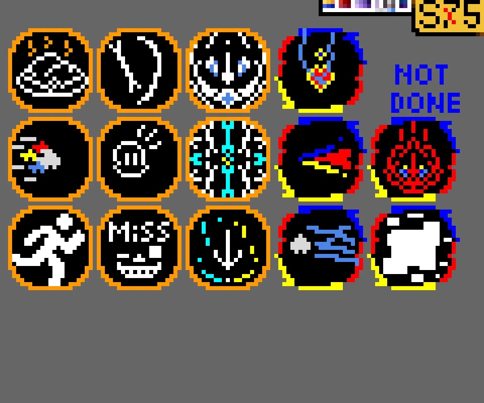 saving these for later, whoever can finish the error blaster icon gets a cookie