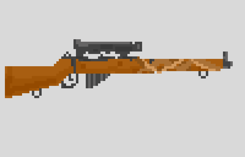 sniper Lee Enfield MK4 (firing)