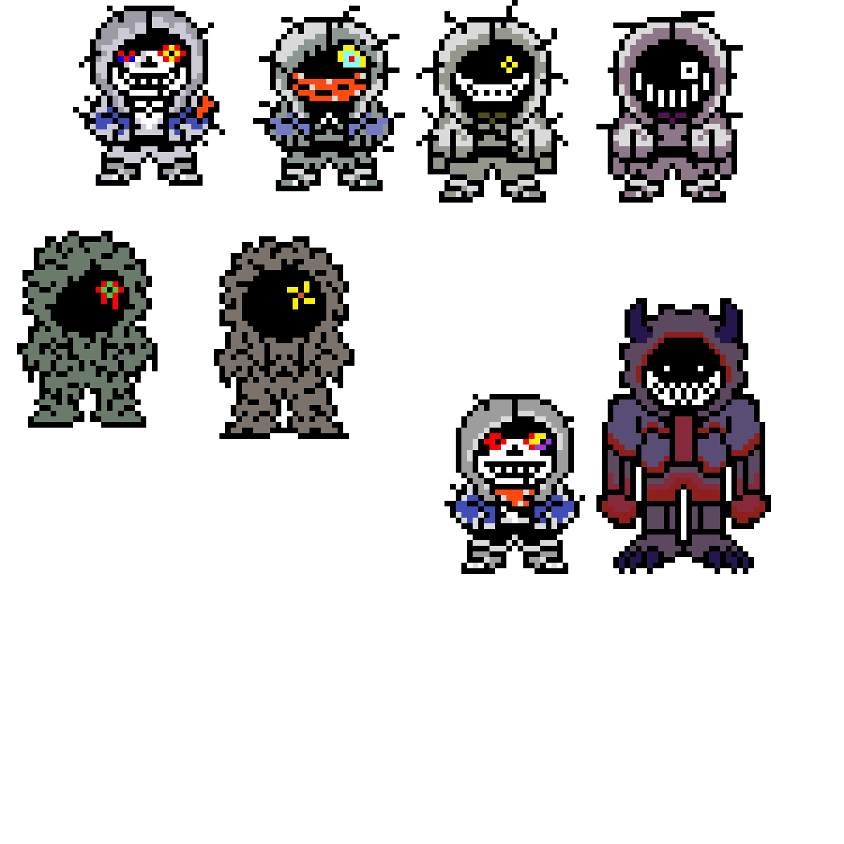 Awsum!DustDust Overworld Sprites (final encounters edition)