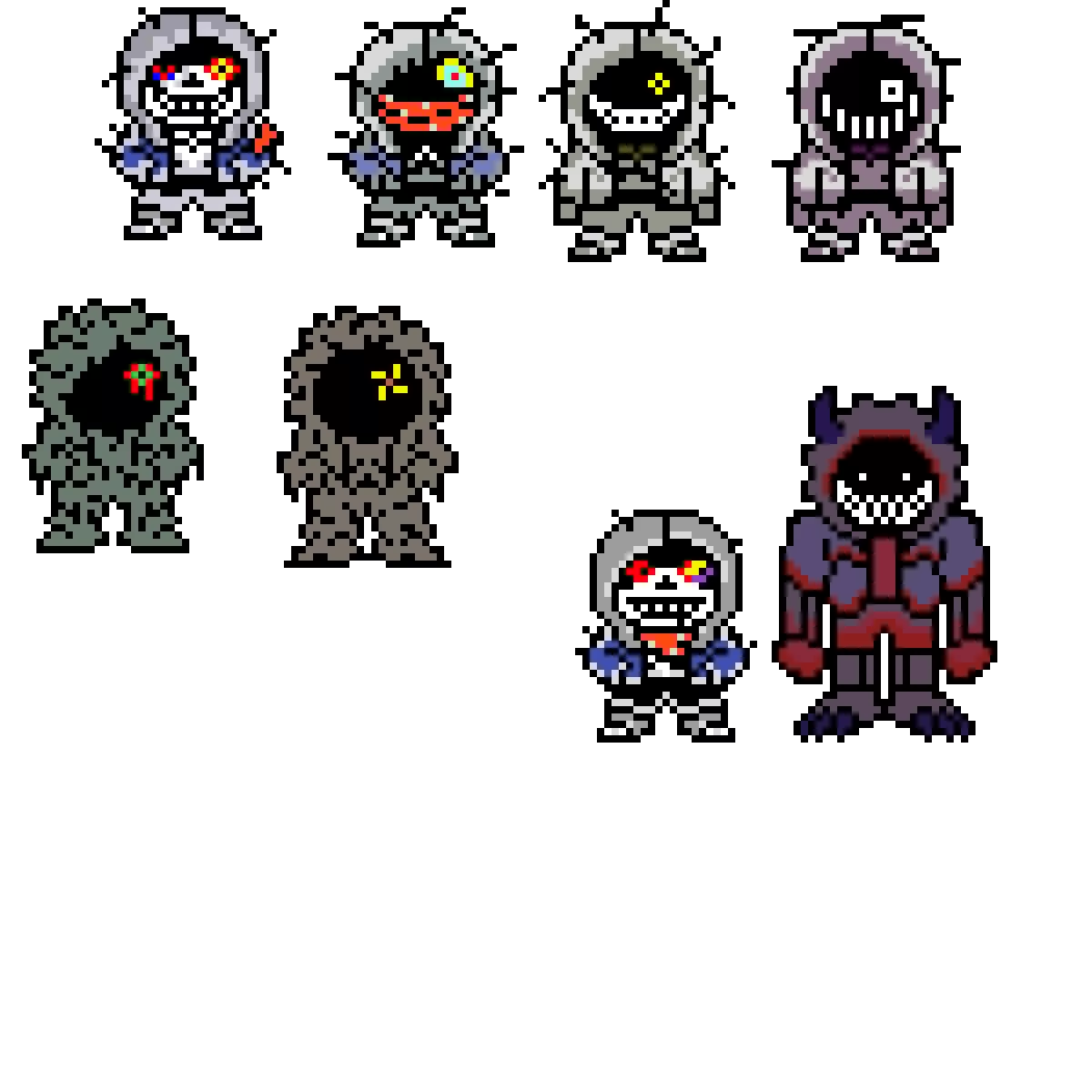 Awsum!DustDust Overworld Sprites (final encounters edition)