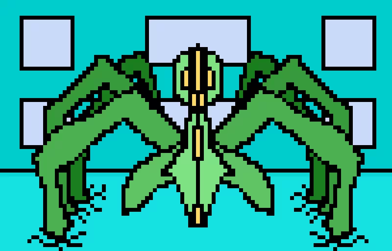 challenge ! Make something cool using the mirror tool (I made a spider robot thingy)