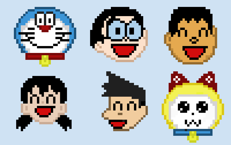 Doraemon Main Characters (contest)