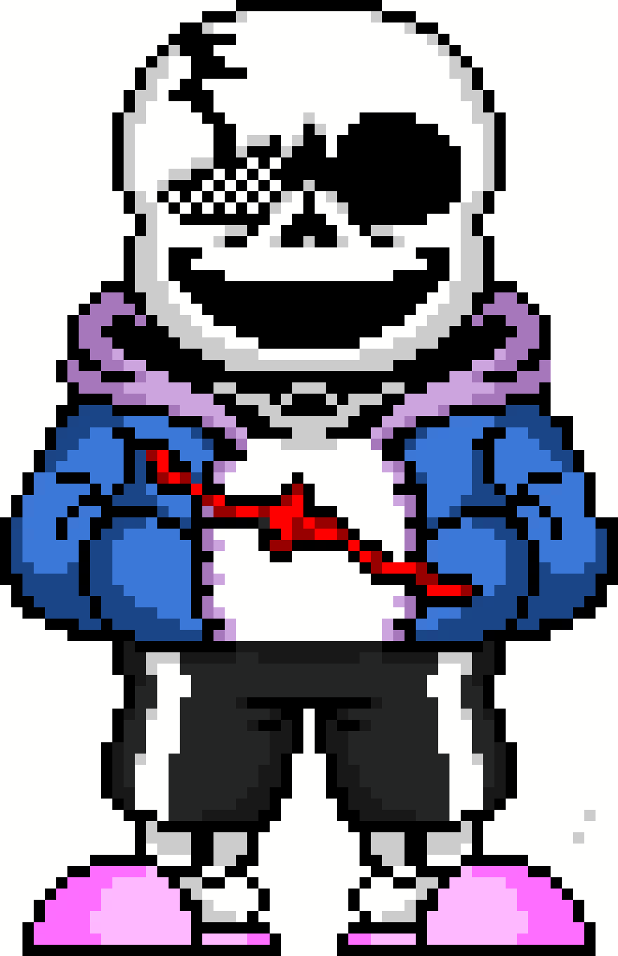Last Breath Sans (My 1st GIF)