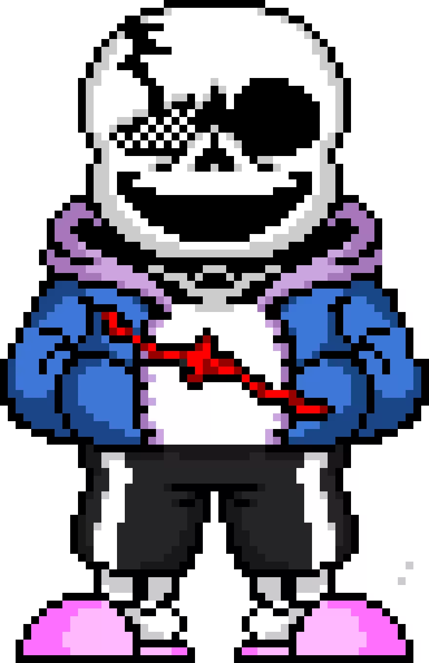 Last Breath Sans (My 1st GIF)