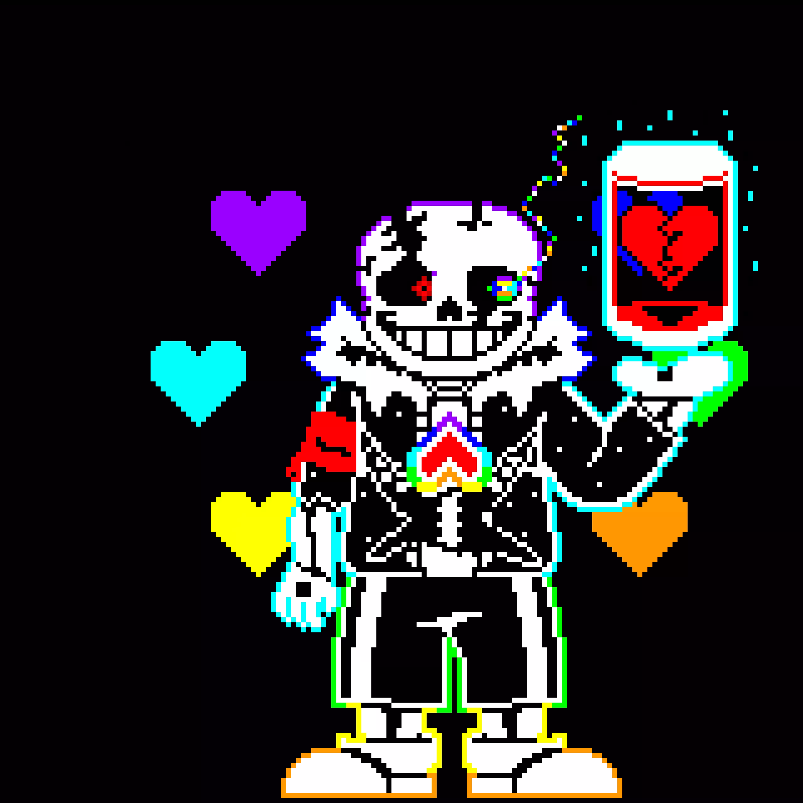 My new Sans design (final cutscene Part 2)