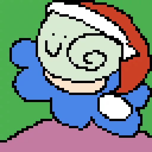 PFP (HAPPY HOLIDAYS EVEN THOUGH ITS AUGUST. I added a santa hat on this guy so yeah)