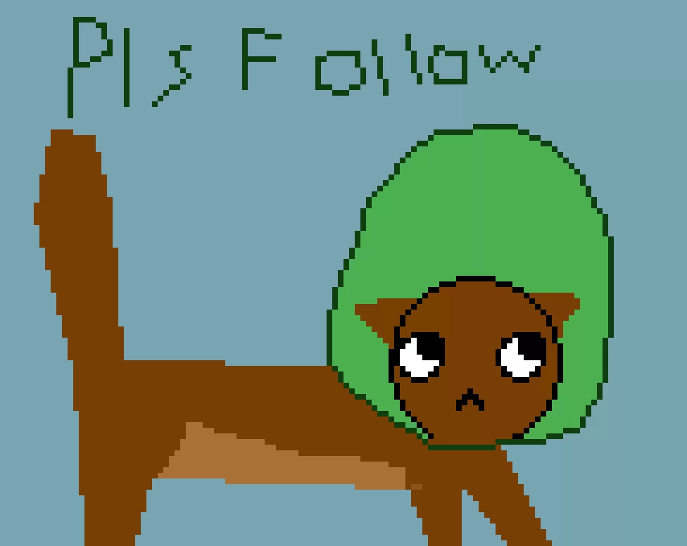 pls follow and il follow u bak