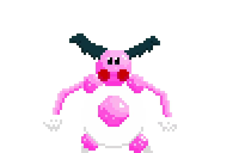 poorly drawn Mr mime