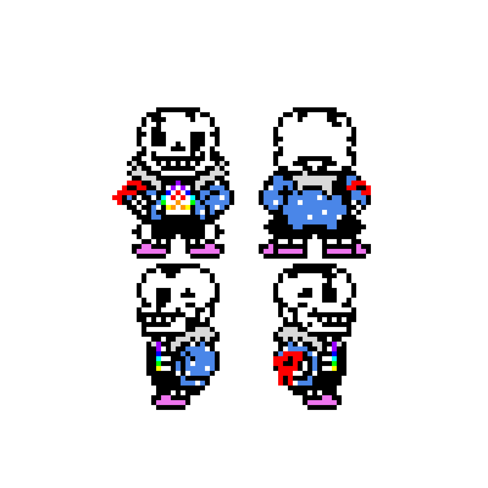 y new Sans design Sprites all sides Part 2 (that it means that its sprites for phase 5)