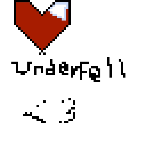 underfell pixel title screen