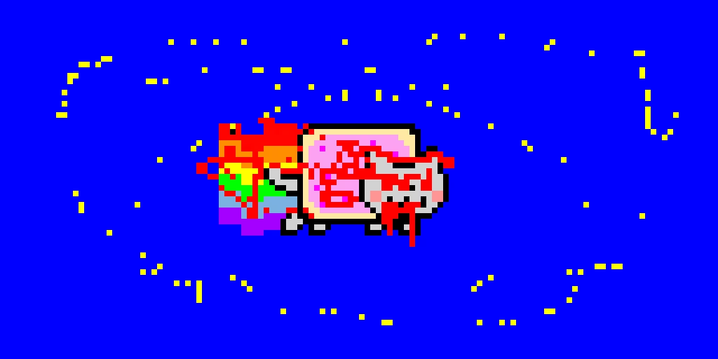 blood thirsty nyan cat