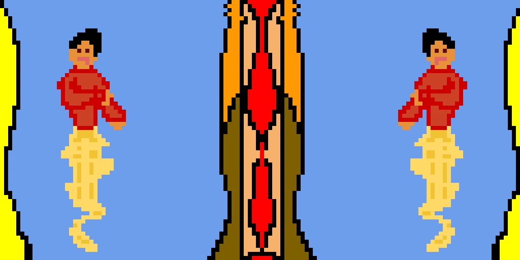 just playing with the mirror effect