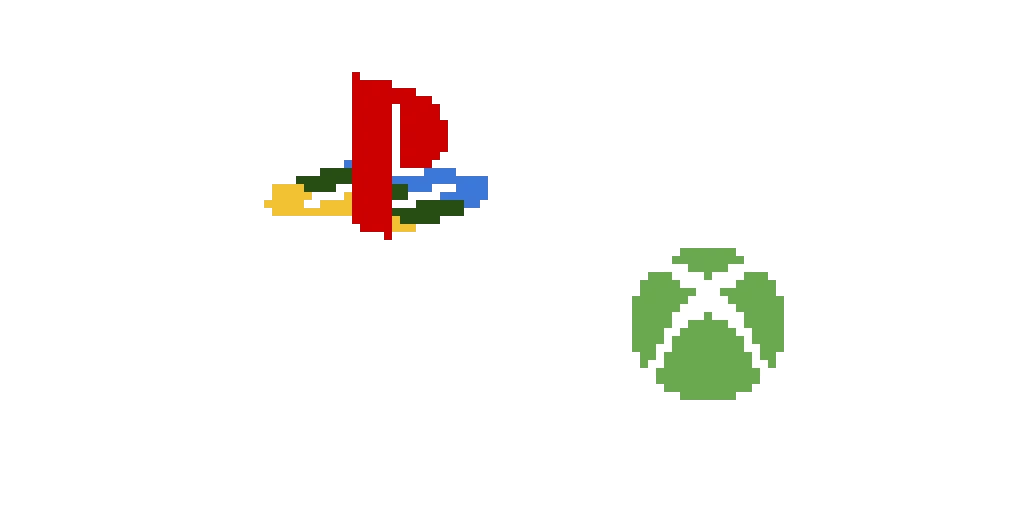 playstation and x box