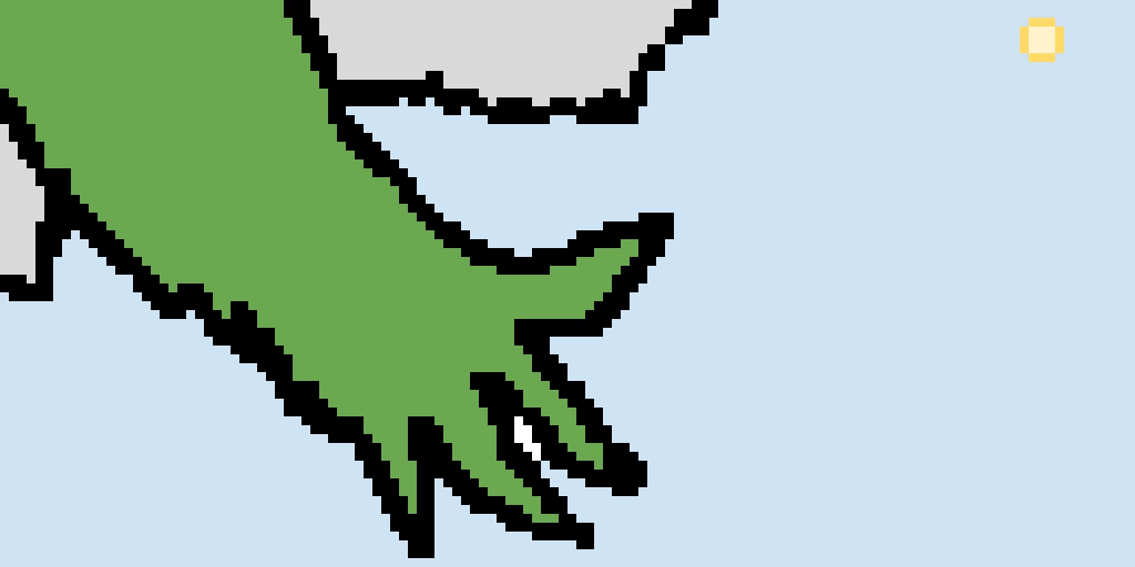 THE HAND OF KERMIT WANTS TO SAVE YOU..