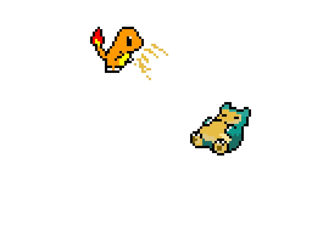 Charmander vs Snorlax