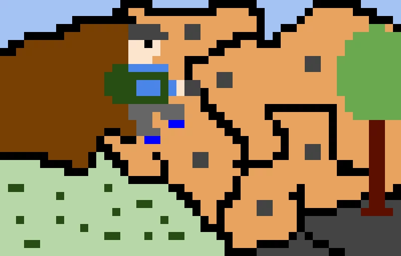 climbing mountain with smilo