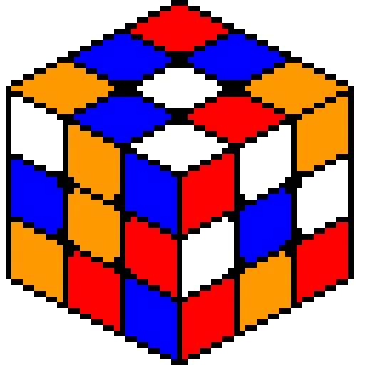 mixed up rubix cube