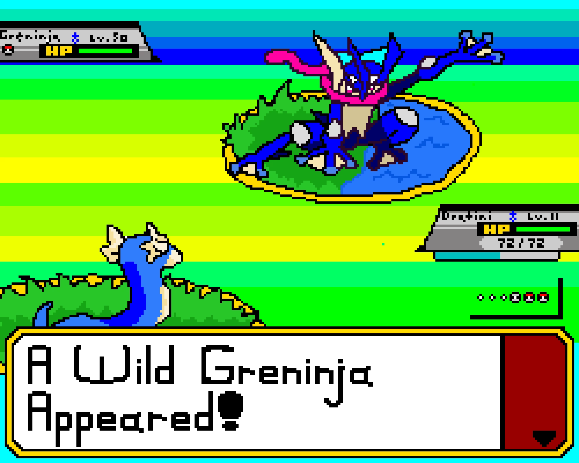 A Wild Greninja Appeared!