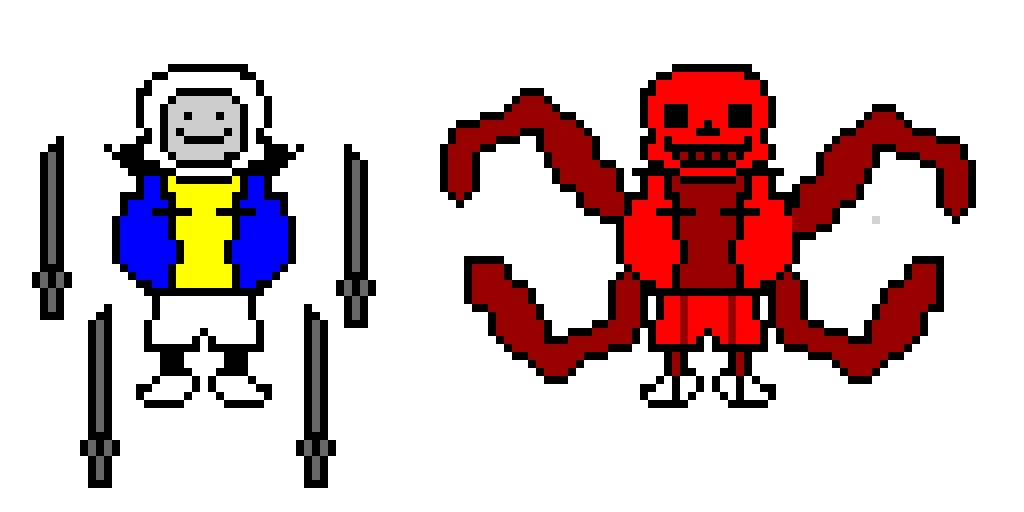 alphatale spaz and grimm