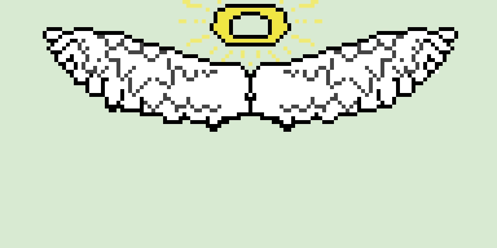 angel wings y halo