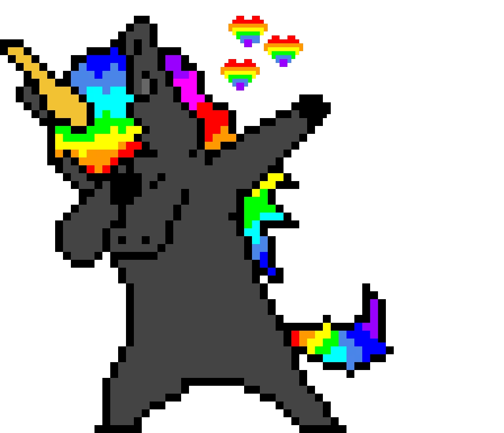 awesome rainbow unicorn