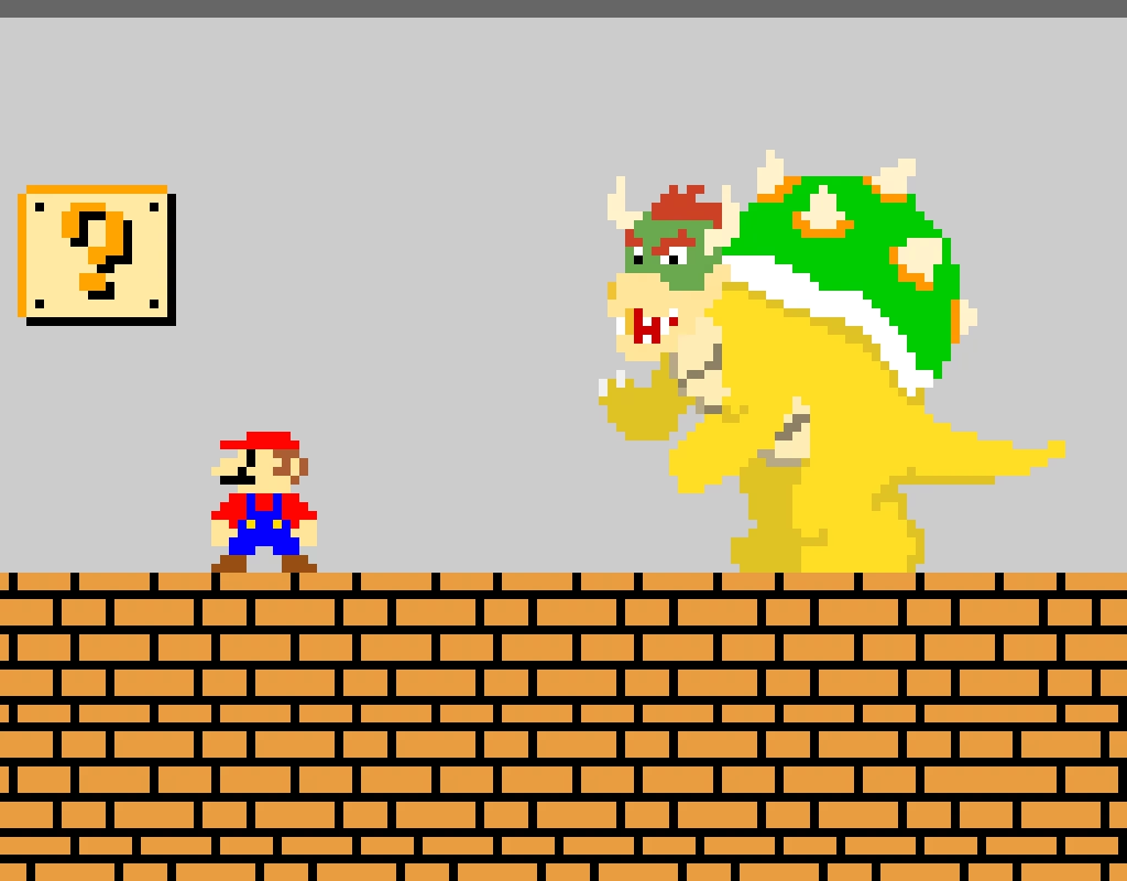 bowser vs mario