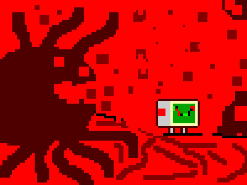 glitch-in-computer-world