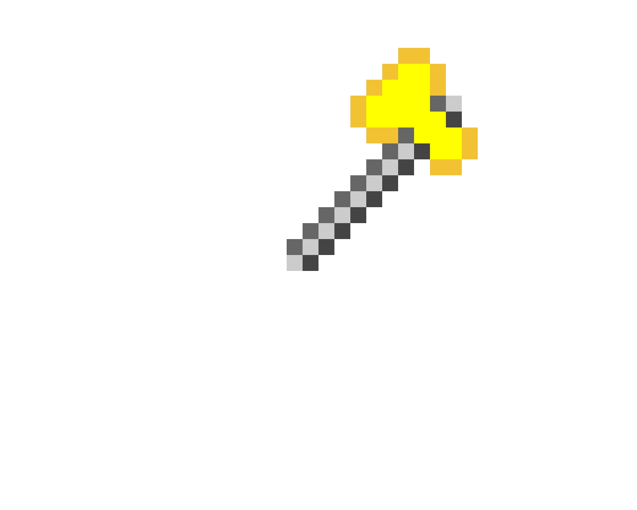 The golden pickaxe(rare)