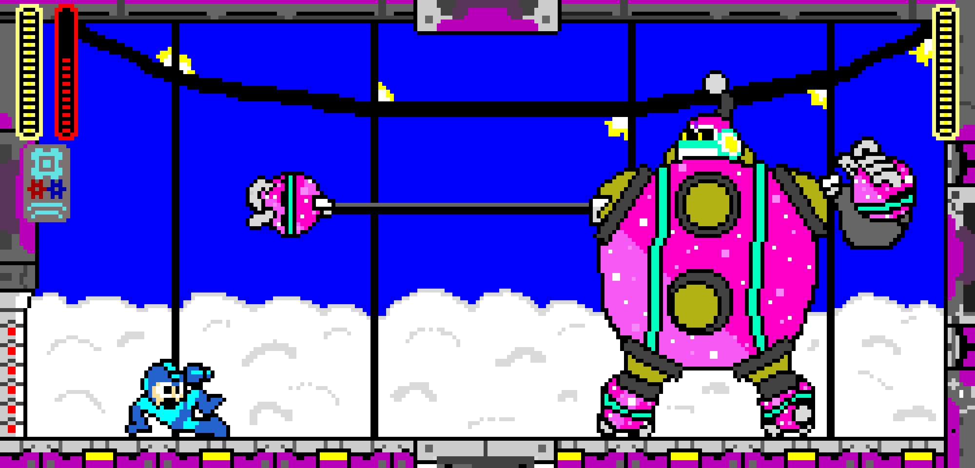 Vs. Bounce Man (Mega Man)