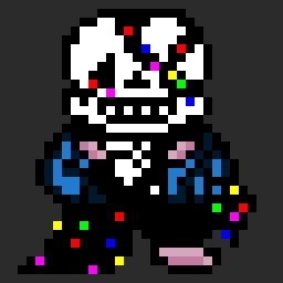 Pibby Sans Overworld Sprite