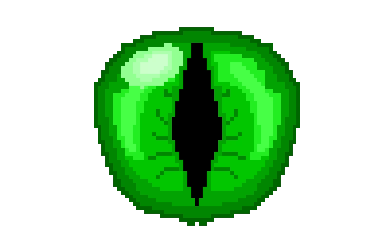 Dragon Eye (i am bored....comment down art ideas bc i have art block)