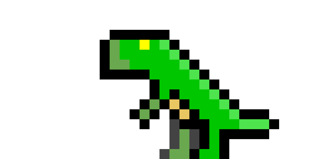 the new dino pixe logo maybe i dunno probably not