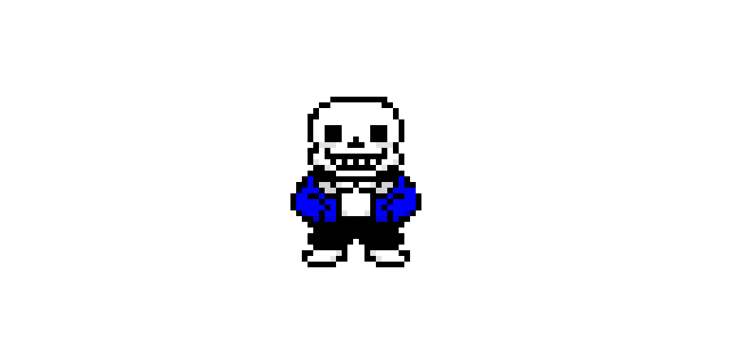 Redrawing the Sans sprite!