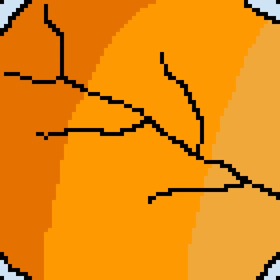 a leaf that is different colors