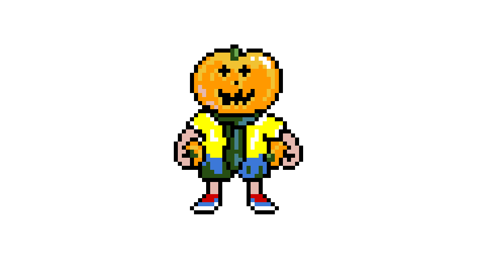 Trick or Treat Kid - Earthbound (Happy Spooky Month guys!)