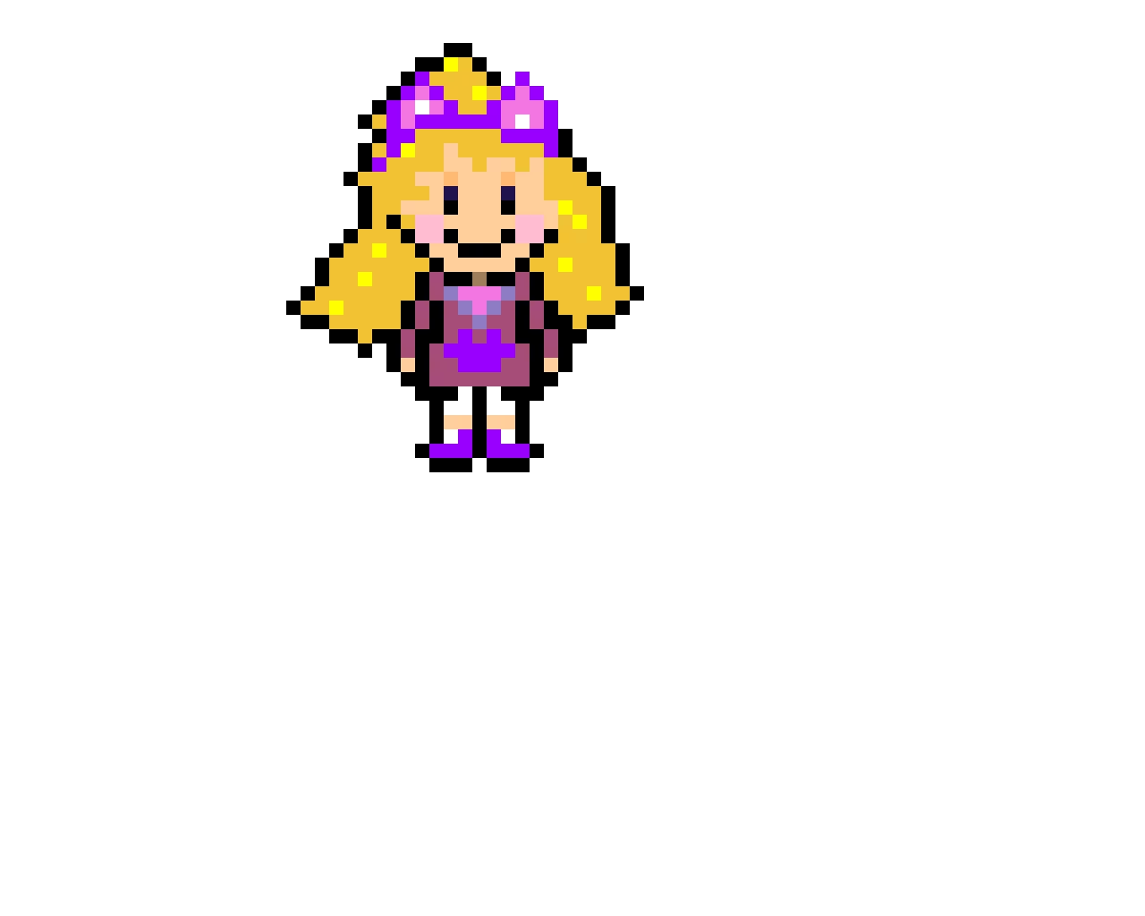 me in the style of kumatora from mother 3