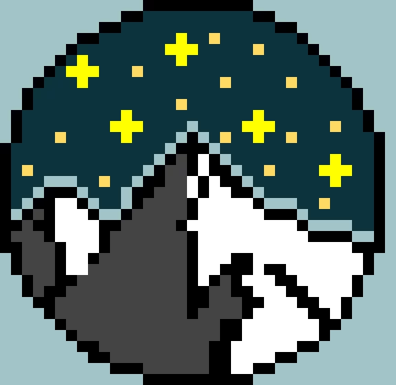 Re color of a mounten night