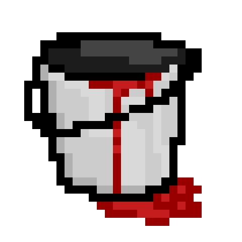 bucket sprite for horror game