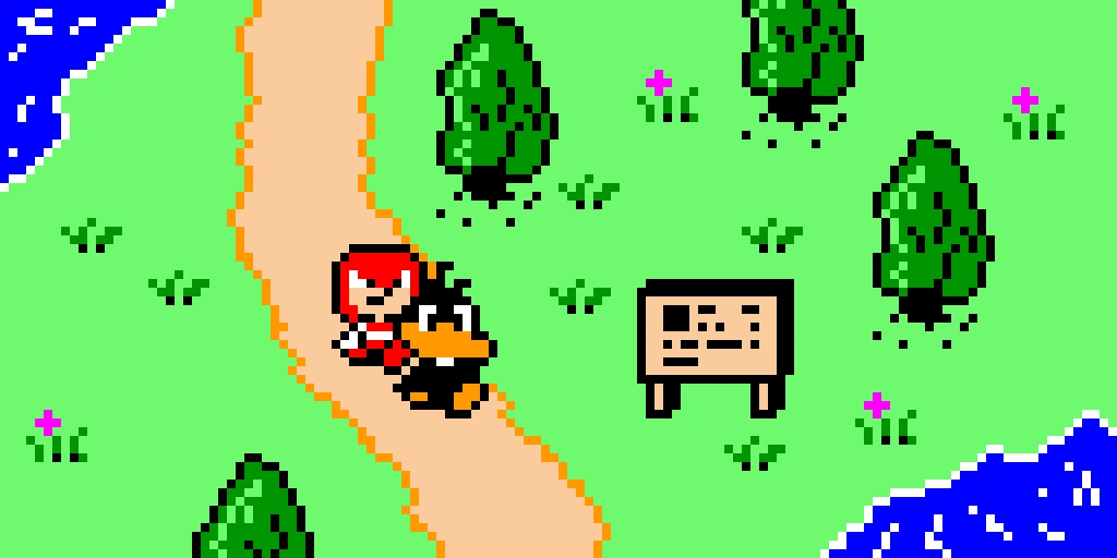 if daffy duck was in mother aka earthbound 0 and knuckles