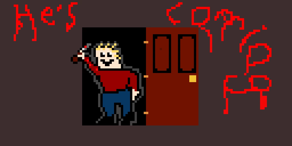man in the door way idk why i made this i just made a scribbles