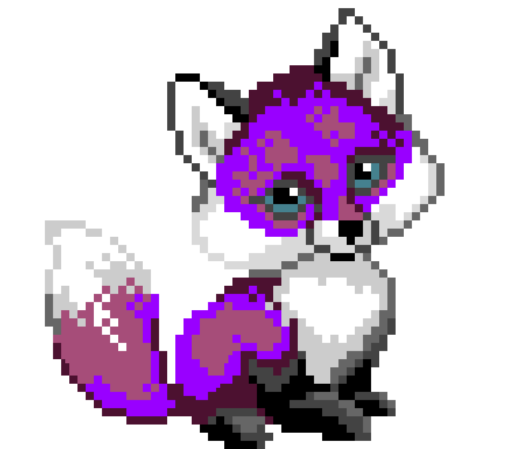 purple fox